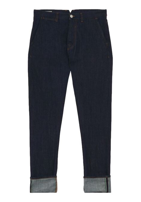 Five-pocket denim in selvedge stretch cotton MANUEL RITZ | Trousers | 3233PJ05L6 22306689